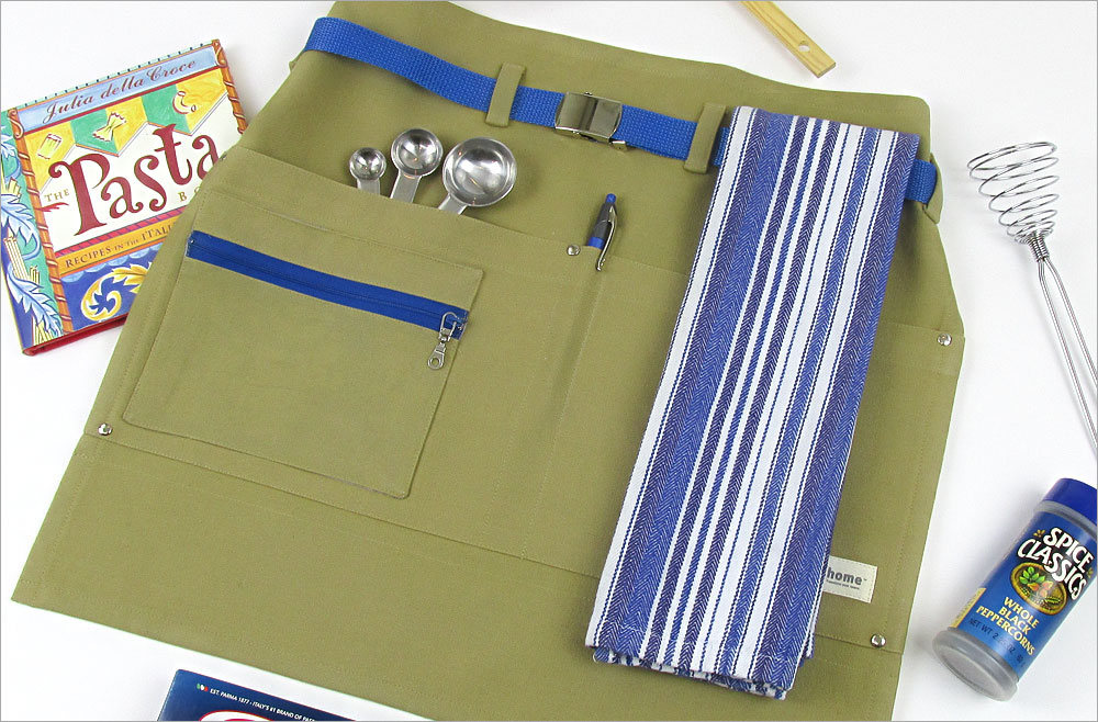 Unisex Belted Half Aprons