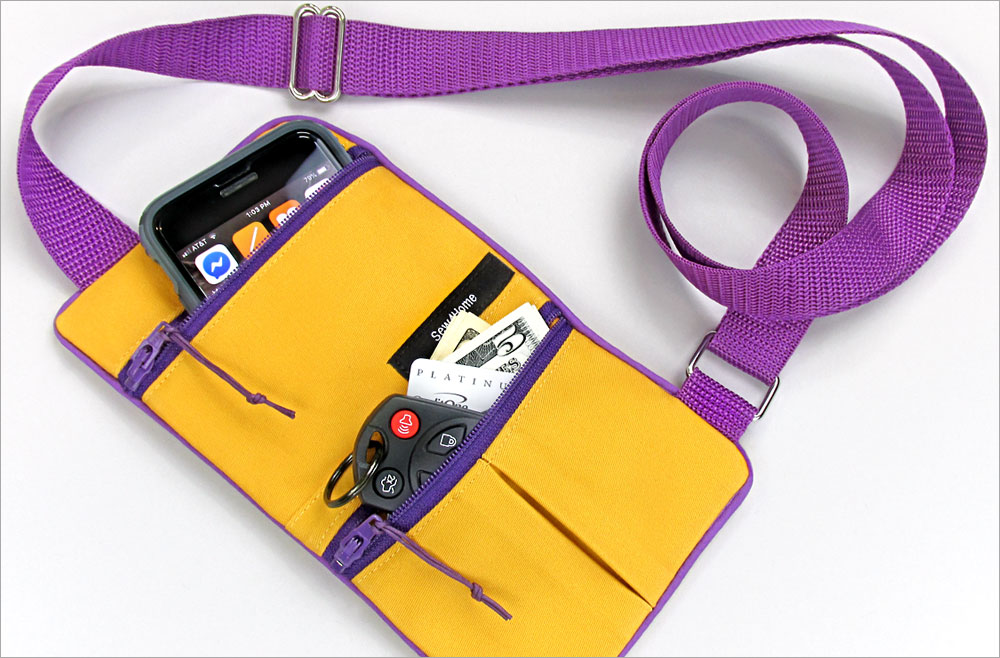 Slim Crossbody Shoulder Pouch