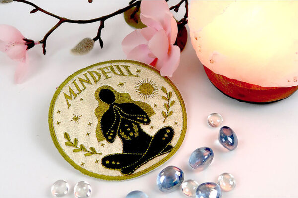 Mindfulness Hobby Patch Embroidery Design