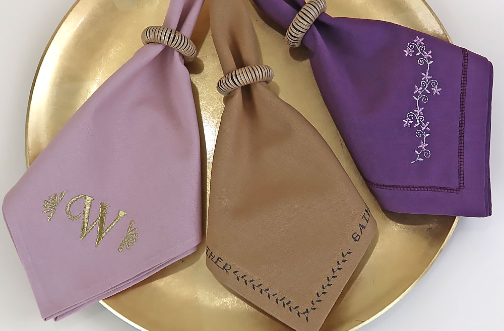 Elegant Napkins to Elevate Your Table